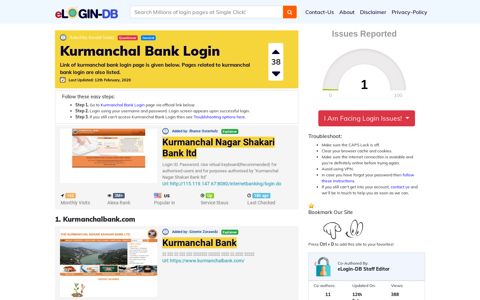 Kurmanchal Bank Login