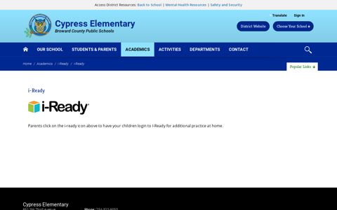 i-Ready / i-Ready - Broward County Public Schools