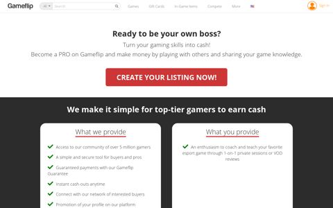 Buy & Sell Games, In-Game Items, Gift Cards and ... - Gameflip