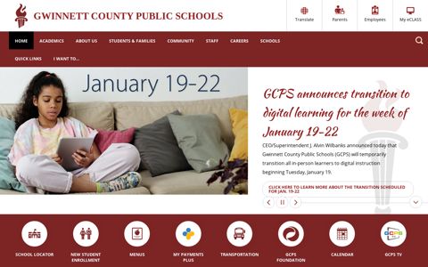 Gwinnett County School District / Homepage