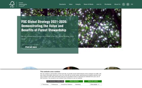 Forest Stewardship Council: Home Page