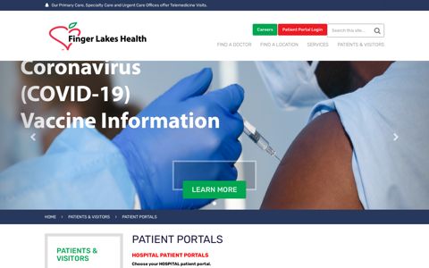 Patient Portals Geneva, New York (NY), Finger Lakes Health