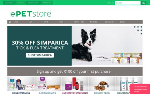 ePETstore | South Africa's coolest online pet store
