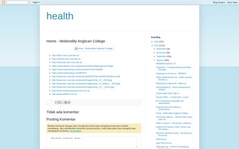 Home - Wollondilly Anglican College - health