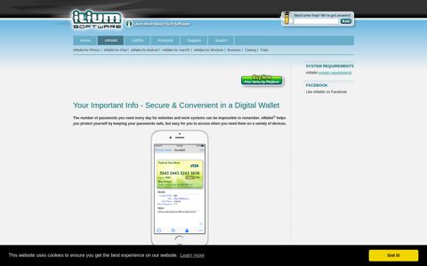 eWallet - Ilium Software