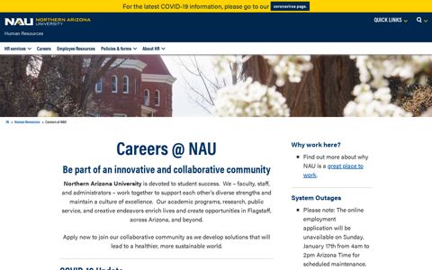 Careers at NAU | Human Resources