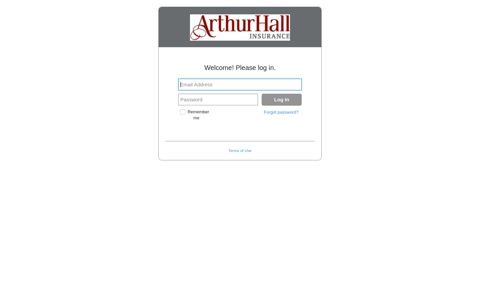 Arthur Hall Insurance Client Portal