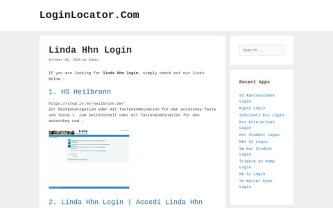 Linda Hhn Login - LoginLocator.Com