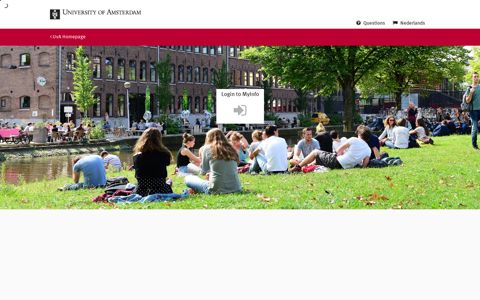 Myinfo UvA - Universiteit van Amsterdam