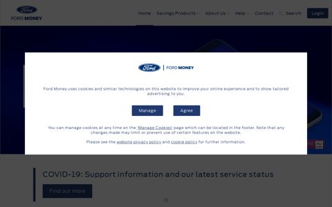 Ford Money: Online Savings Accounts and ISAs