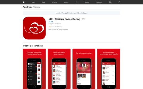 ‎eÇift Serious Online Dating on the App Store
