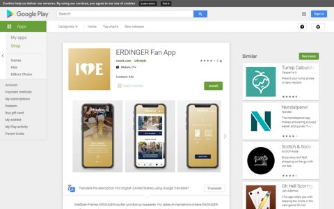 ERDINGER Fan App - Apps on Google Play