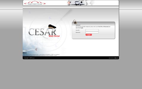 :: Cesar Web Portal - Sharjah Aviation