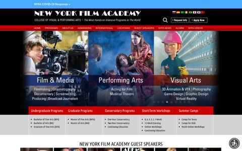 New York Film Academy | Acting, Photography, & Film School