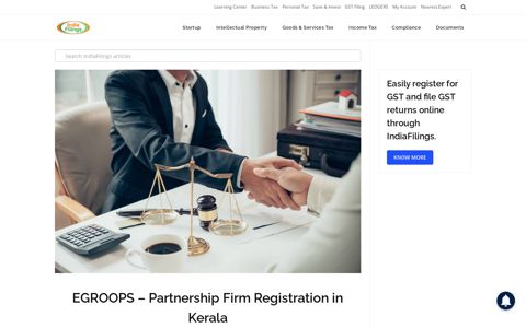 EGROOPS - Partnership Firm Registration in Kerala ...
