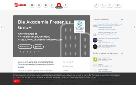 Die Akademie Fresenius GmbH - EU Agenda