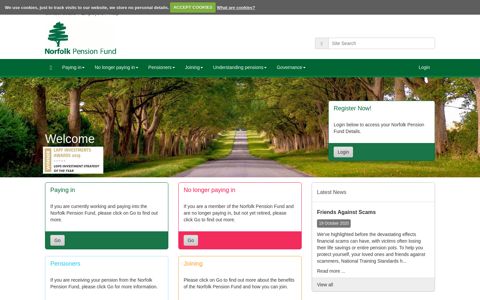 Norfolk Pension Fund | Homepage