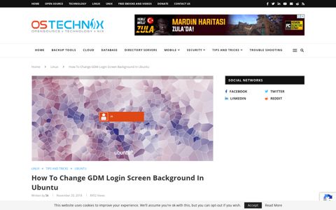 How To Change GDM Login Screen Background In Ubuntu ...