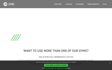 JD Gyms PLUS+ - JD Gyms | Fitness Just Got Serious