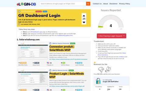 Gfi Dashboard Login - A database full of login pages from all ...