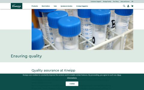 High-quality cosmetic products | Kneipp
