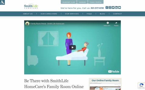 Family Room Online Care Portal - Smithlife Homecare