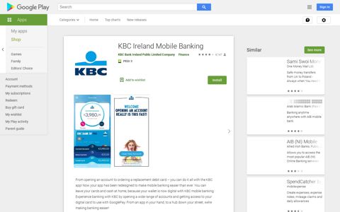 KBC Ireland Mobile Banking – Apps on Google Play