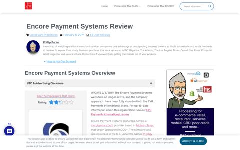 Encore Payment Systems Review | Expert & User Reviews