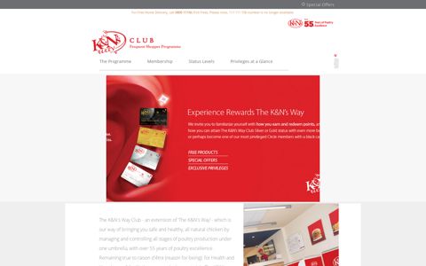 The K&N's Way Club - Frequent Shopper Programme