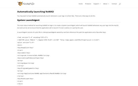Automatically launching NoMAD | NoMAD