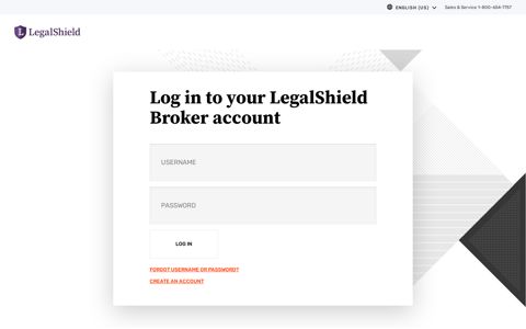 Log in to your LegalShield Broker account