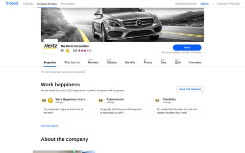 The Hertz Corporation Careers and Employment | Indeed.com