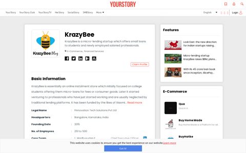 KrazyBee | YourStory