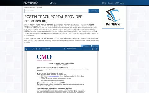 for providers on PNT - PDF4PRO