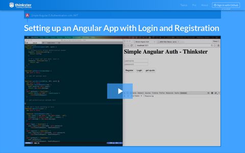 Setting up an Angular App with Login and Registration ...