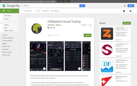 GSIMarkets Social Trading - Apps on Google Play