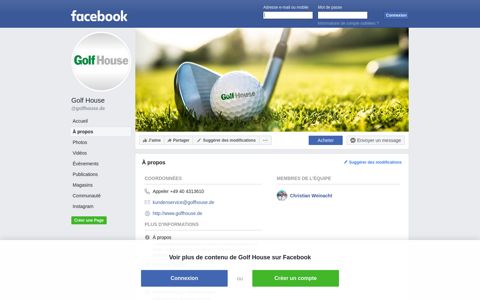 Golf House - About | Facebook
