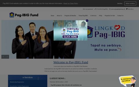 Corporate Pag-IBIG Website