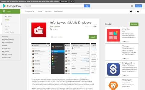 Infor Lawson Mobile Employee - Apps on Google Play