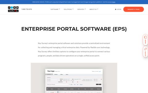 Enterprise Portal Software (EPS) - Key Survey Software