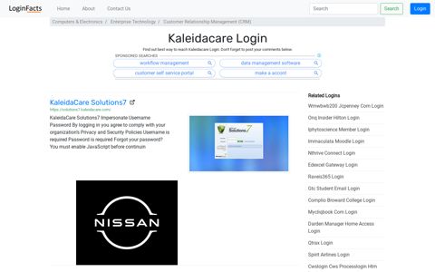Kaleidacare Login - KaleidaCare Solutions7 - LoginFacts