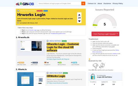 Hrworks Login - A database full of login pages from all over ...