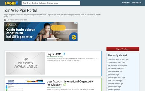 Iom Web Vpn Portal - Loginii.com