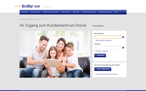 Online Portal - EnBW ODR AG