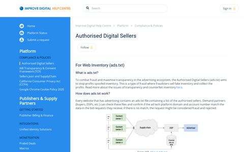 Authorised Digital Sellers – Improve Digital Help Centre