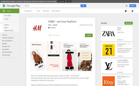 H&M - we love fashion - Apps on Google Play