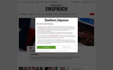 Frankfurter Allgemeine Einspruch: Die FAZ für Juristen