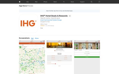 ‎IHG® Hotel Deals & Rewards on the App Store