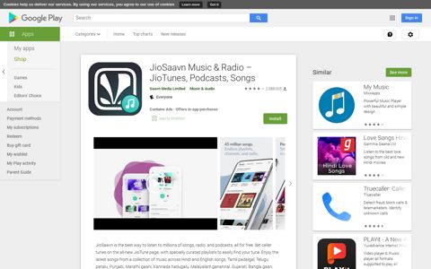 JioSaavn Music & Radio – JioTunes, Podcasts, Songs - Apps ...