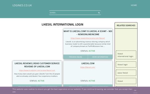 likesxl international login - General Information about Login